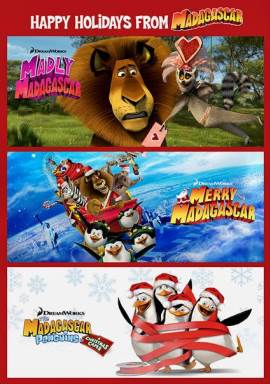 Dreamworks Happy Holidays from Madagascar