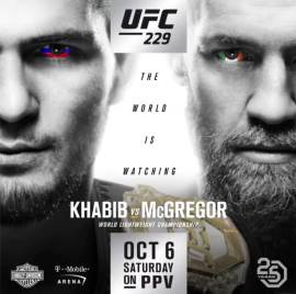 UFC 229: Khabib vs McGregor